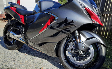 Brocks Performance Penta-Carbon Full System 15" Muffler for Suzuki Hayabusa Gen3